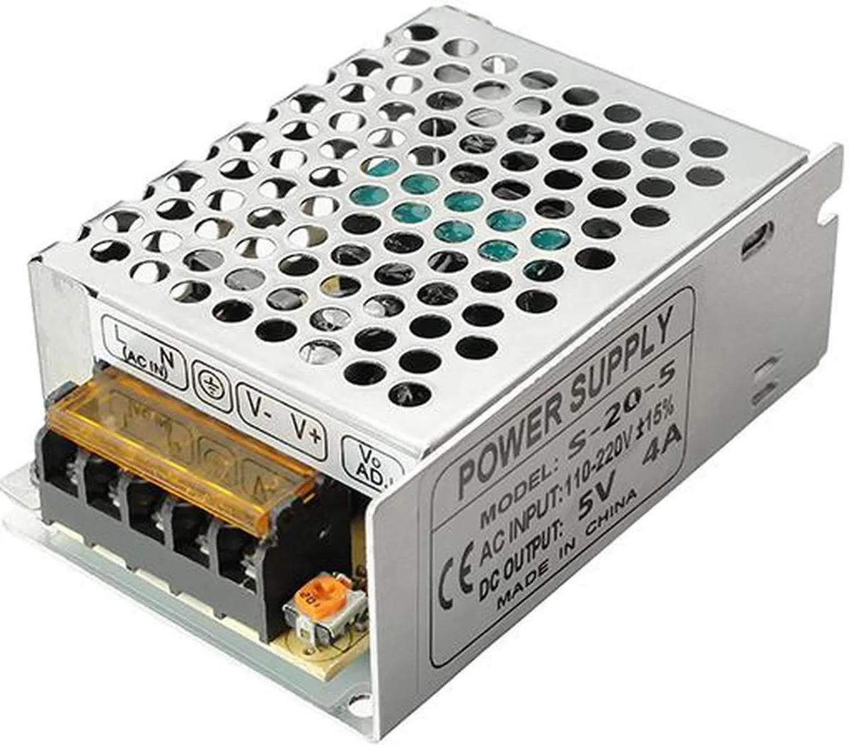 Vszerda Vszerda 110-220V to DC 5V 4A 20W power supply — product photo
