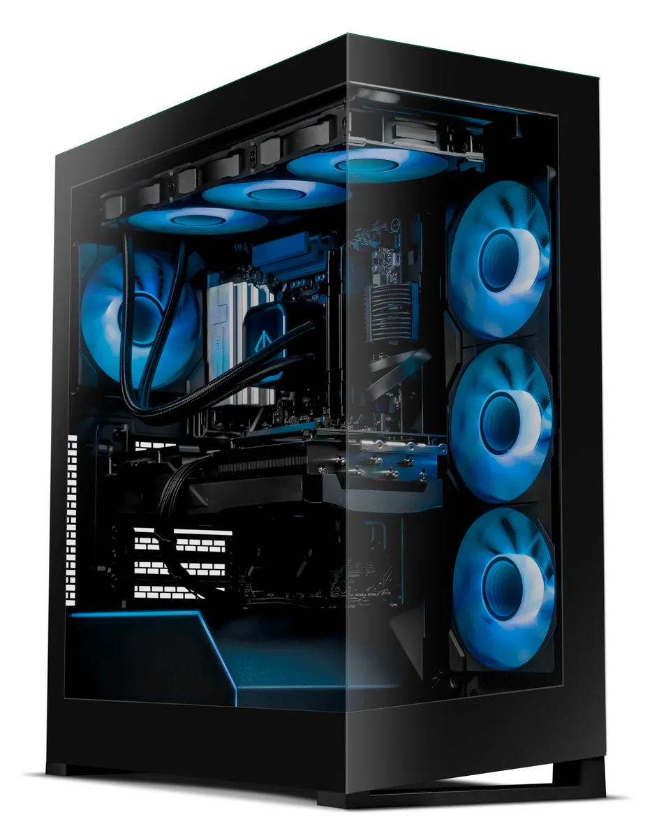 Starforge Starforge STR-NIMB-Elite-NE01 gaming PC, Core Ultra 270K Plus, RTX 5070 Ti, 32GB DDR6, 2TB NVMe — fotografia produktu