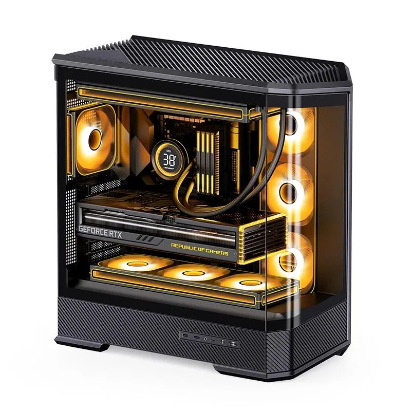 JONSBO JONSBO D400 ATX PC Case Black — product photo