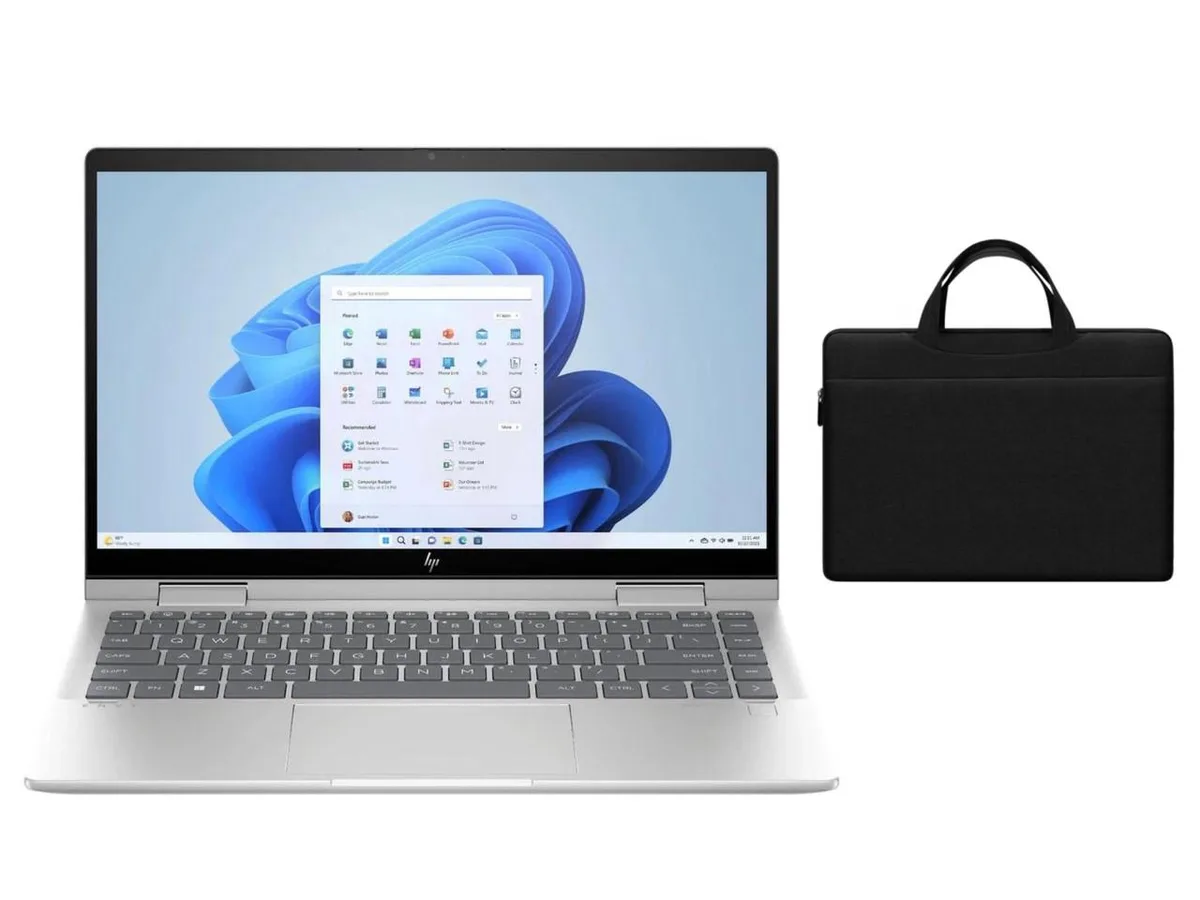 HP HP Envy 2-in-1 14" FHD Touch Laptop Intel Core 5 120U 8GB 512GB Silver — 商品写真