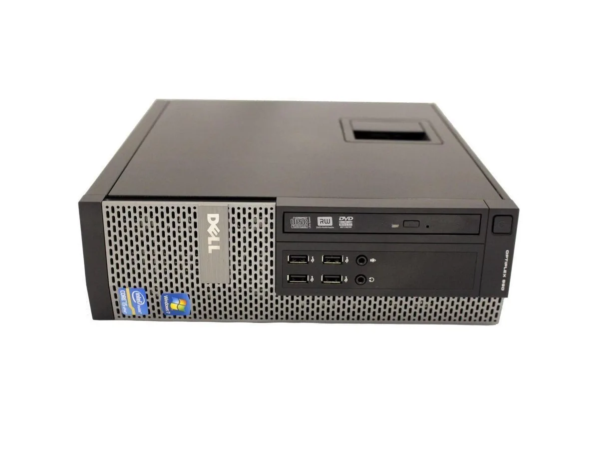 DELL Dell OptiPlex 990 SFF i7-2600 3.40GHz 4GB DDR3 500GB HDD Windows 10 Pro desktop PC — product photo