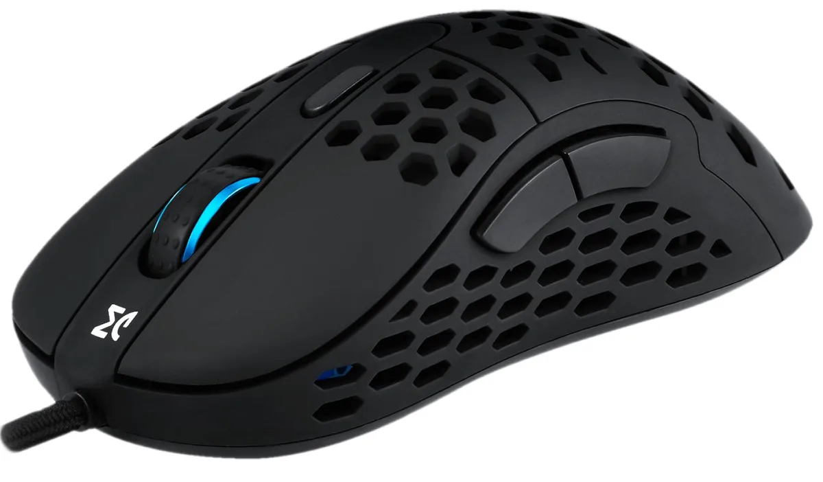 Dream Machines Dream Machines DM6 Holey S Wired Gaming Mouse 69g PMW3389 Huano Switches — photo du produit