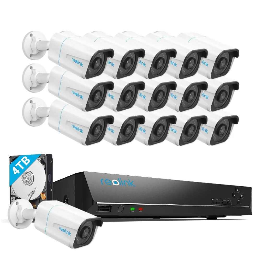 Reolink Reolink RLK16-810B16-A 16CH 4K PoE Surveillance Security System — fotografie produktu