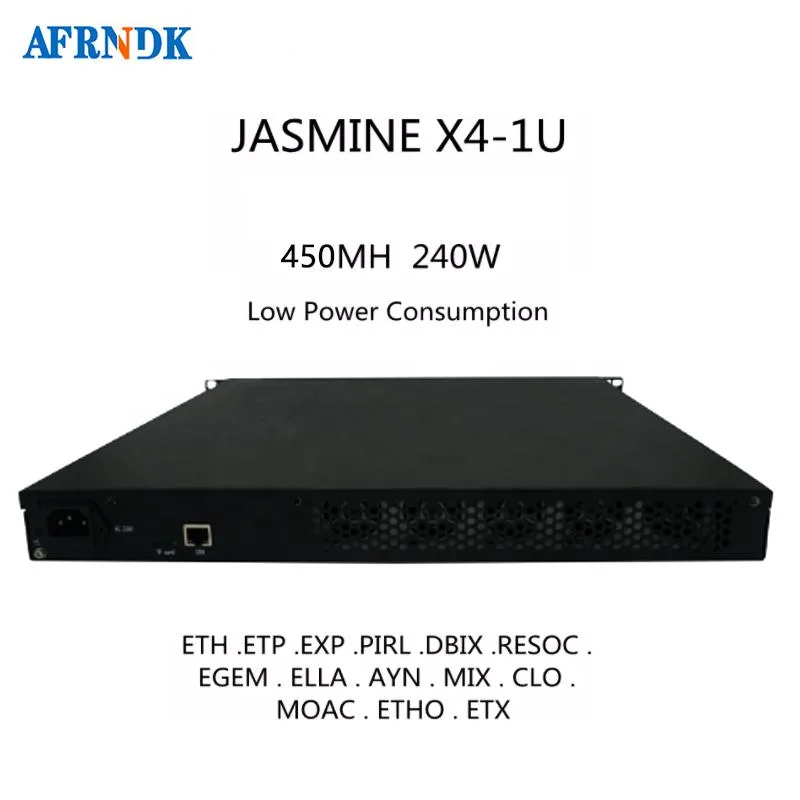Silver 1U rack blade server 450 by 44 by 462 mm with front Ethernet port