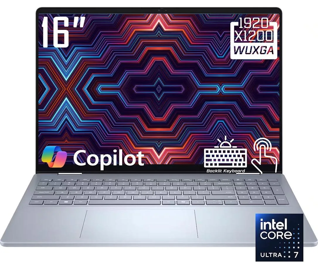DELL DELL 2-in-1 Laptop Ice Blue Core Ultra 7 256V 16GB 1TB — 商品写真