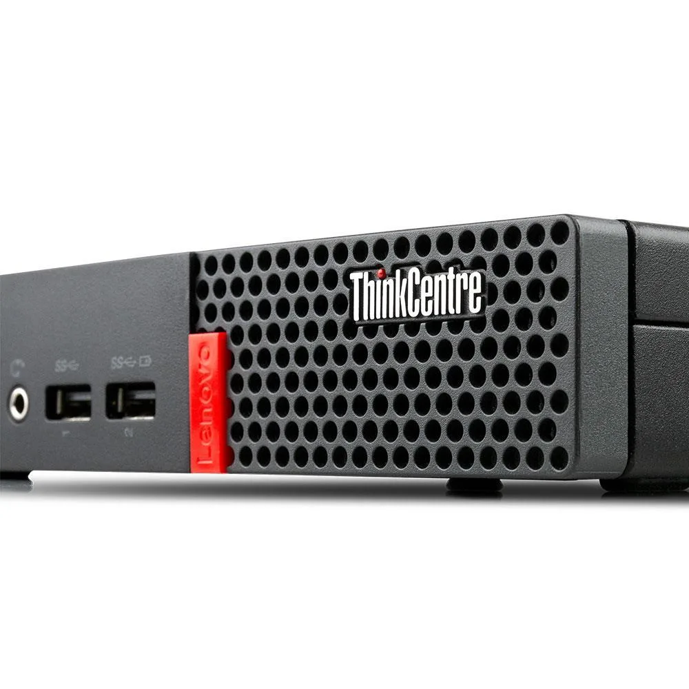 Compact black ultra-small form factor desktop PC