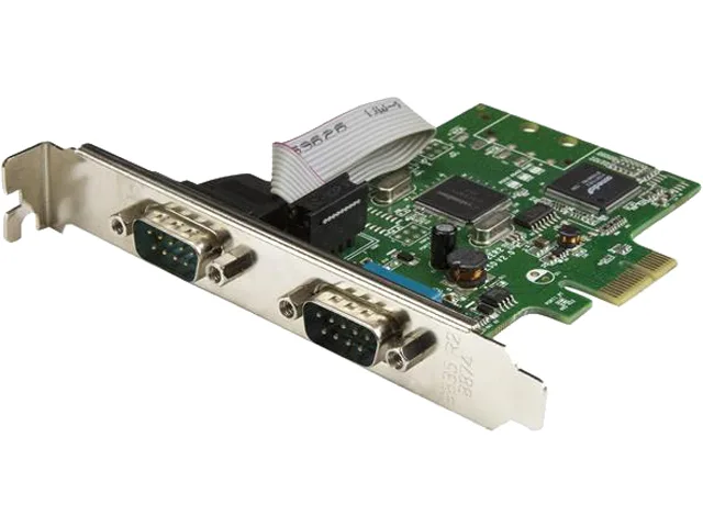 STARTECH STARTECH PEX2S1050 2-port PCIe serial expansion card — zdjęcie produktu