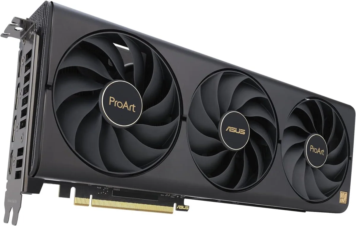 ASUS ASUS ProArt GeForce RTX 4080 Super 16GB GDDR6X OC graphics card — photo du produit