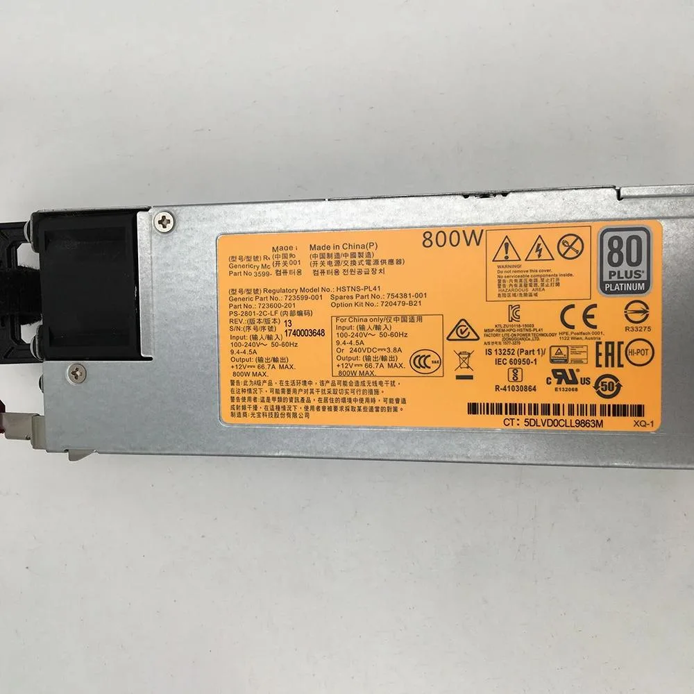 KHACHIMO KHACHIMO DPS-800AB-11 A 800W power supply — photo du produit