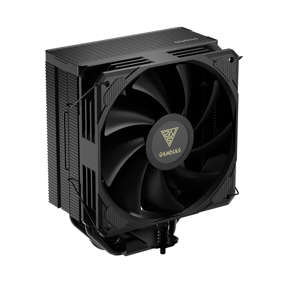 GAMDIAS Technology GAMDIAS Technology BOREAS E2-410 CPU cooler 120mm fan 158mm height — productfoto