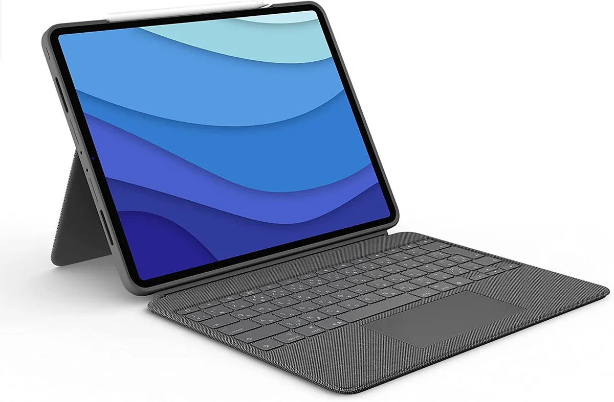 Logitech Logitech 920-010097 Combo Touch Detachable Keyboard Case for 12.9" iPad Pro 5th Gen Gray — zdjęcie produktu