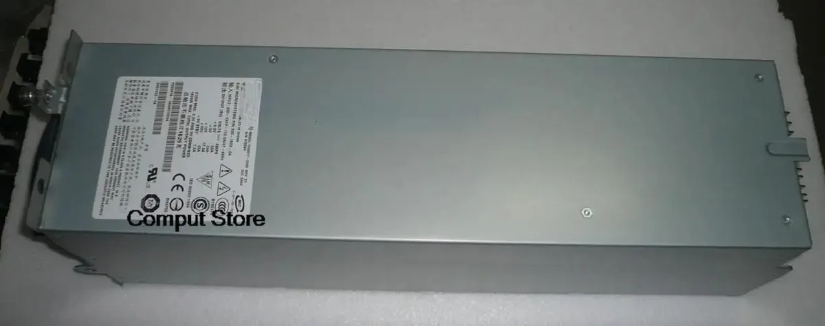 KHACHIMO V890 server power supply unit, silver metal rectangular box with fan grille and power connector, new condition