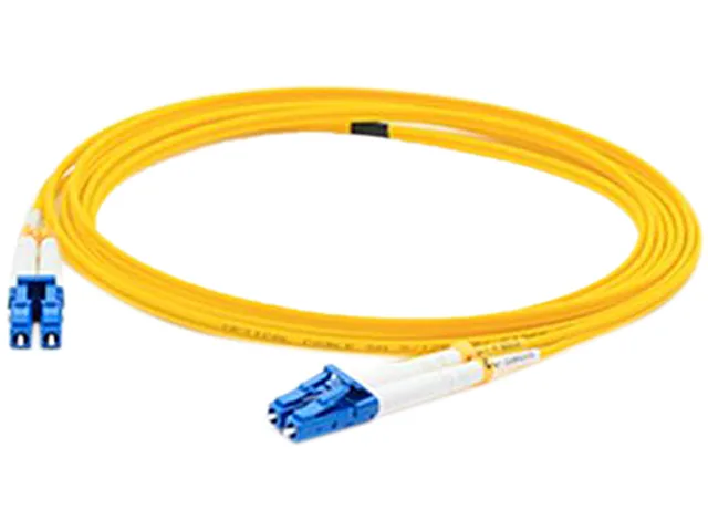 AddOn AddOn ADD-LC-LC-2MS9SMF fibre optic cable 0.5 ft LC male simplex yellow — produktfoto