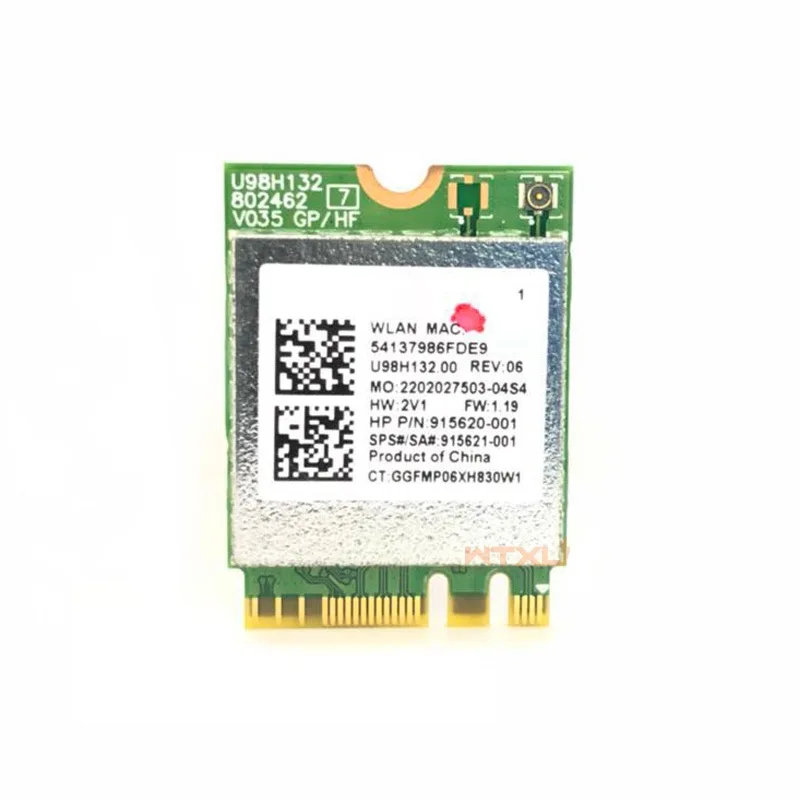 TeKit TeKit RTL8821CE 802.11AC 1X1 Wi-Fi+BT 4.2 Combo Adapter Card — preces foto