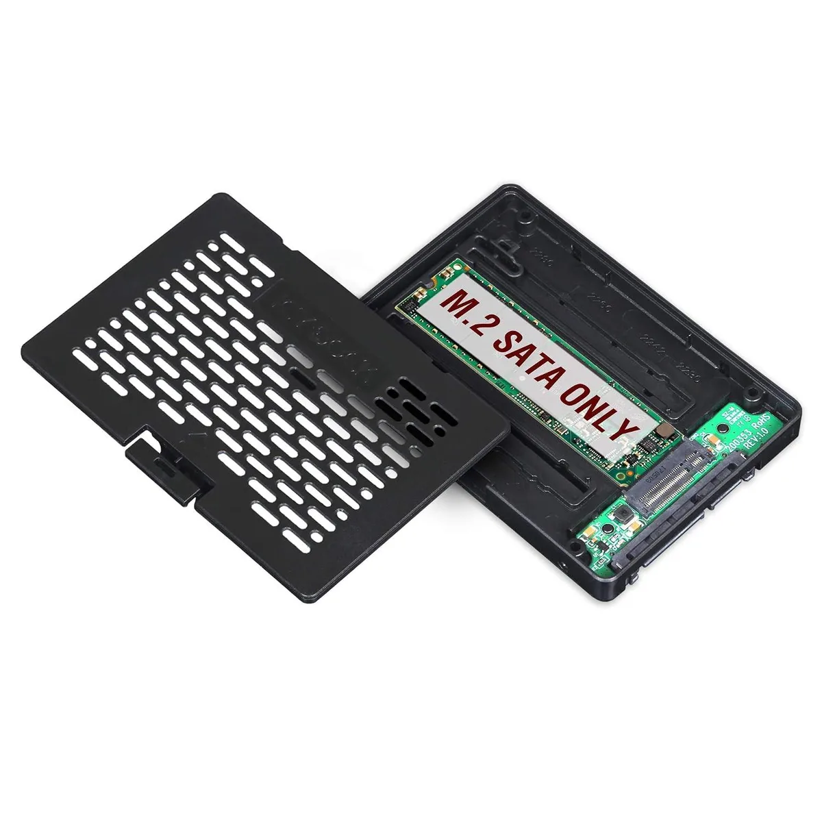 LORDWORLD LORDWORLD M.2 SATA to 2.5 inch SATA III Adapter 9.5mm 703M2P-B — product photo