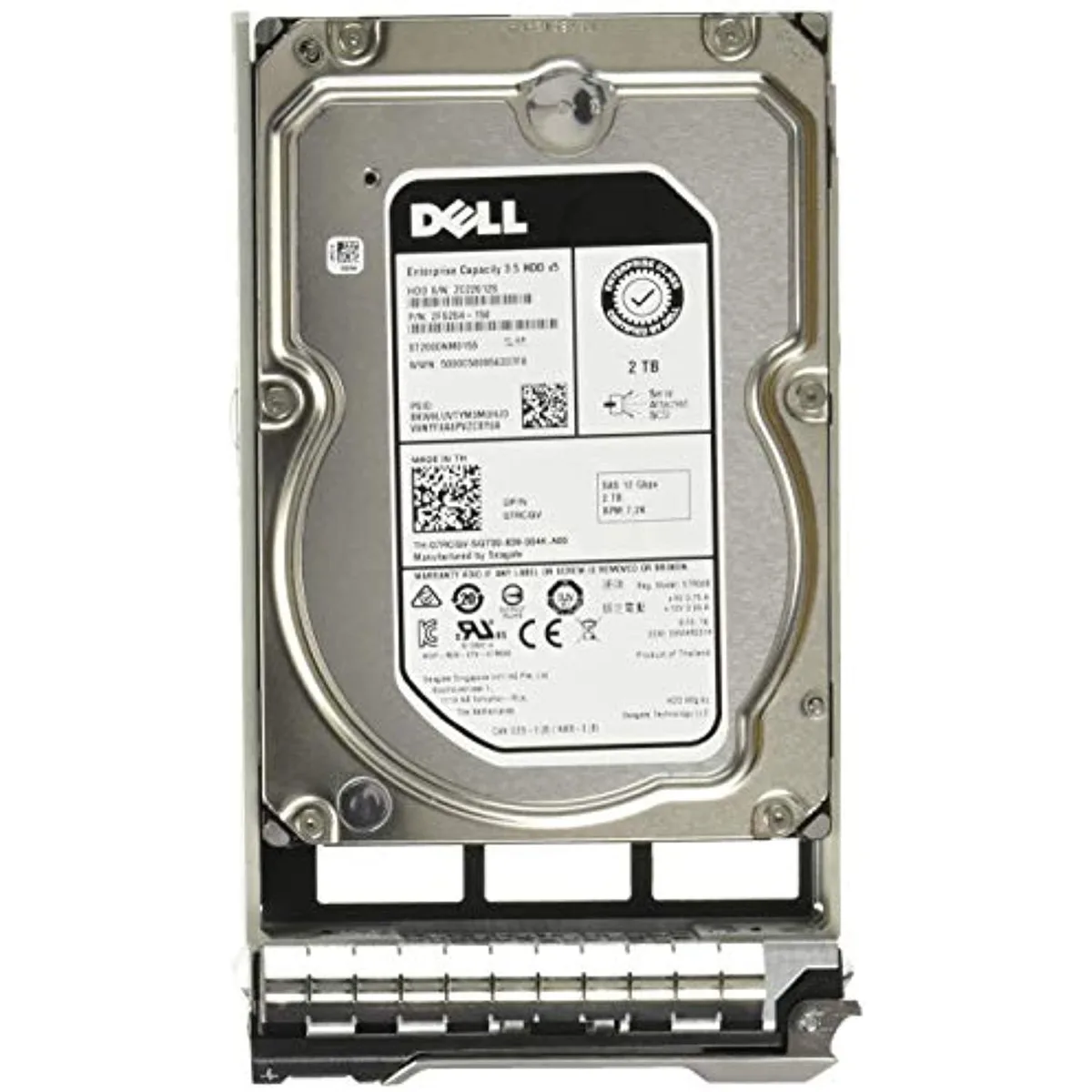 DELL DELL 400-ALOB C36WJ 2TB 7.2K SAS 12G 512N 3.5" HOT-PLUG INTERNAL HARD DRIVE — Produktfoto