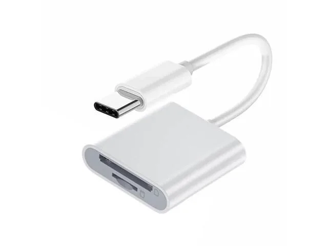 LORDWORLD LORDWORLD USB 2.0 Type-C to SD/TF Card Reader Adapter — product photo