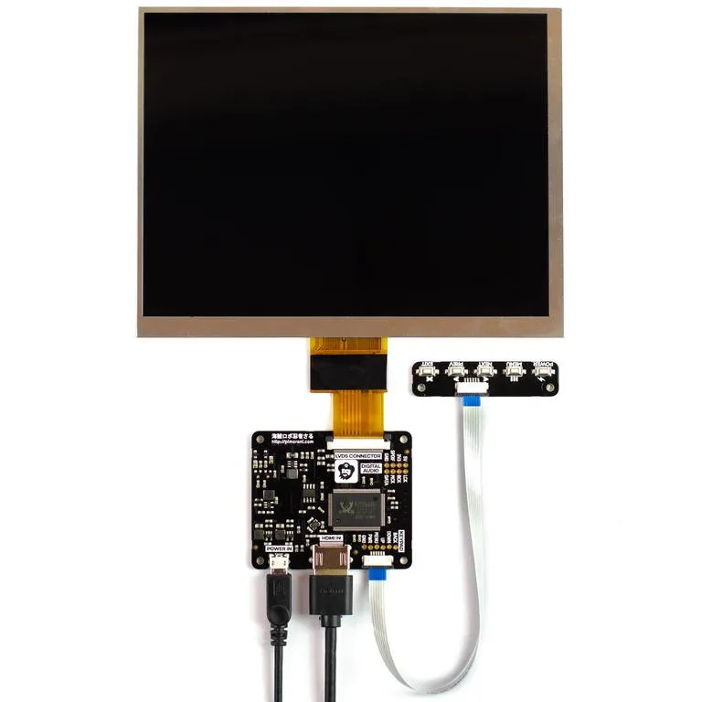 Pimoroni Pimoroni PIM372 HDMI 8" LCD Screen Kit 1024x768 with Keypad — productfoto