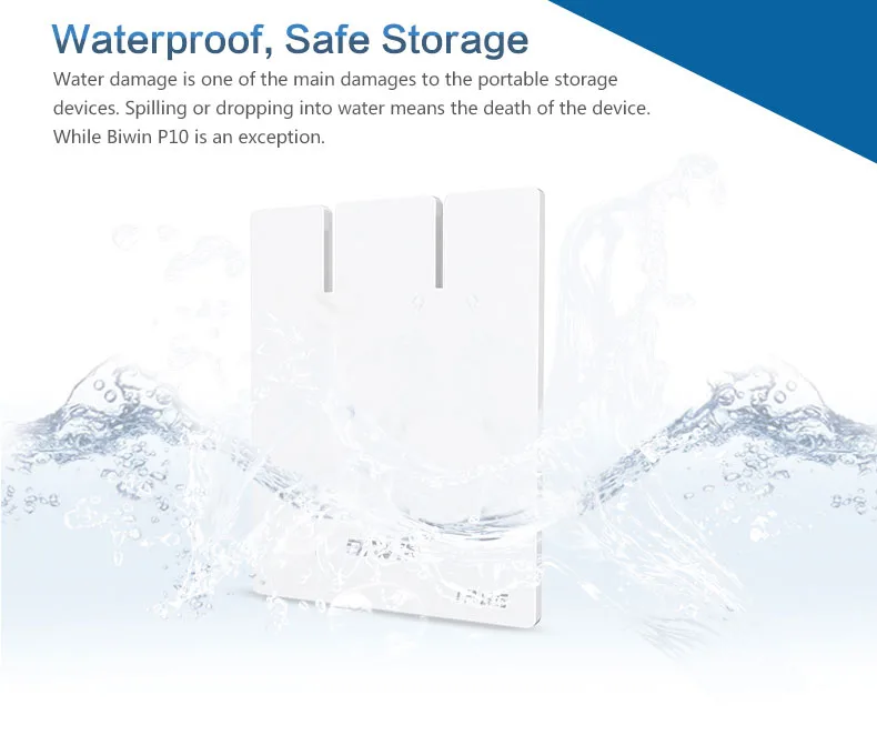 BIWIN STORAGE TECHNOLOGY LIMITED BIWIN STORAGE TECHNOLOGY LIMITED 128GB Lightning portable SSD — produktfoto