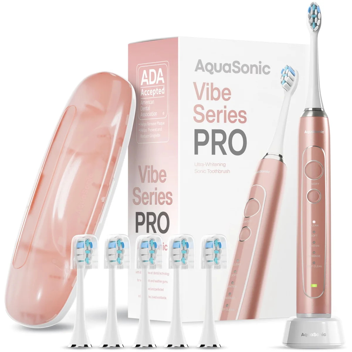 Panasonic Vibe Series PRO Aquasonic Electric Toothbrush Rose Gold — fotografija izdelka