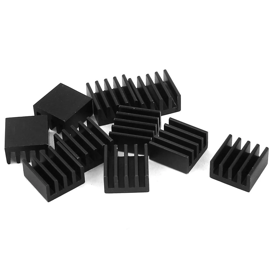 Unique-Bargains Unique-Bargains 10 Black Aluminum CPU Cooler Heatsinks 8.8mm — photo du produit
