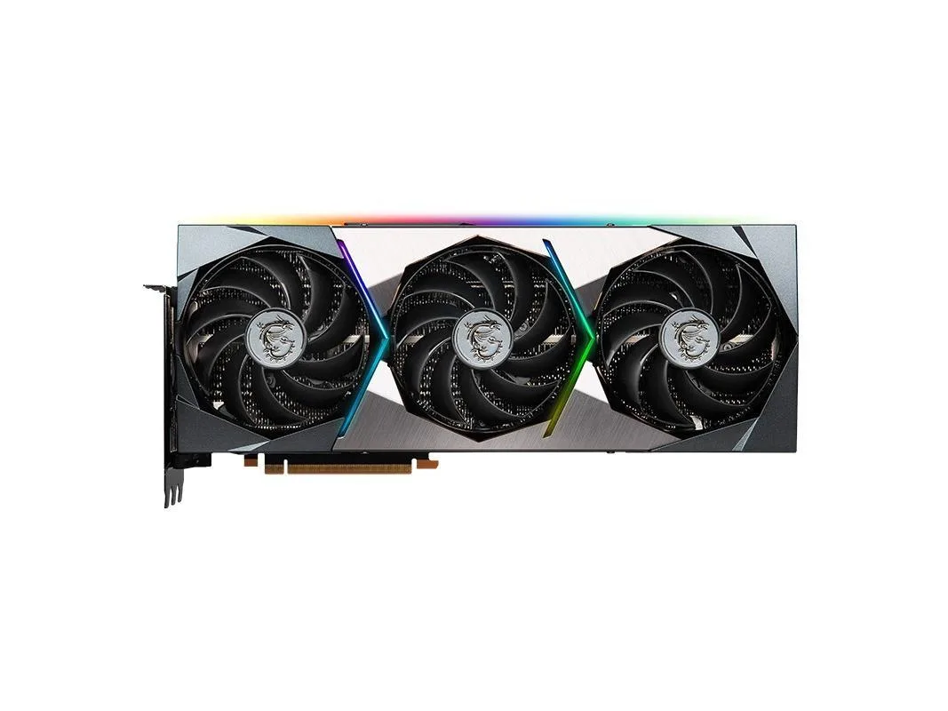 MSI MSI GeForce RTX 3090 Ti SUPRIM X 24G graphics card — 商品写真