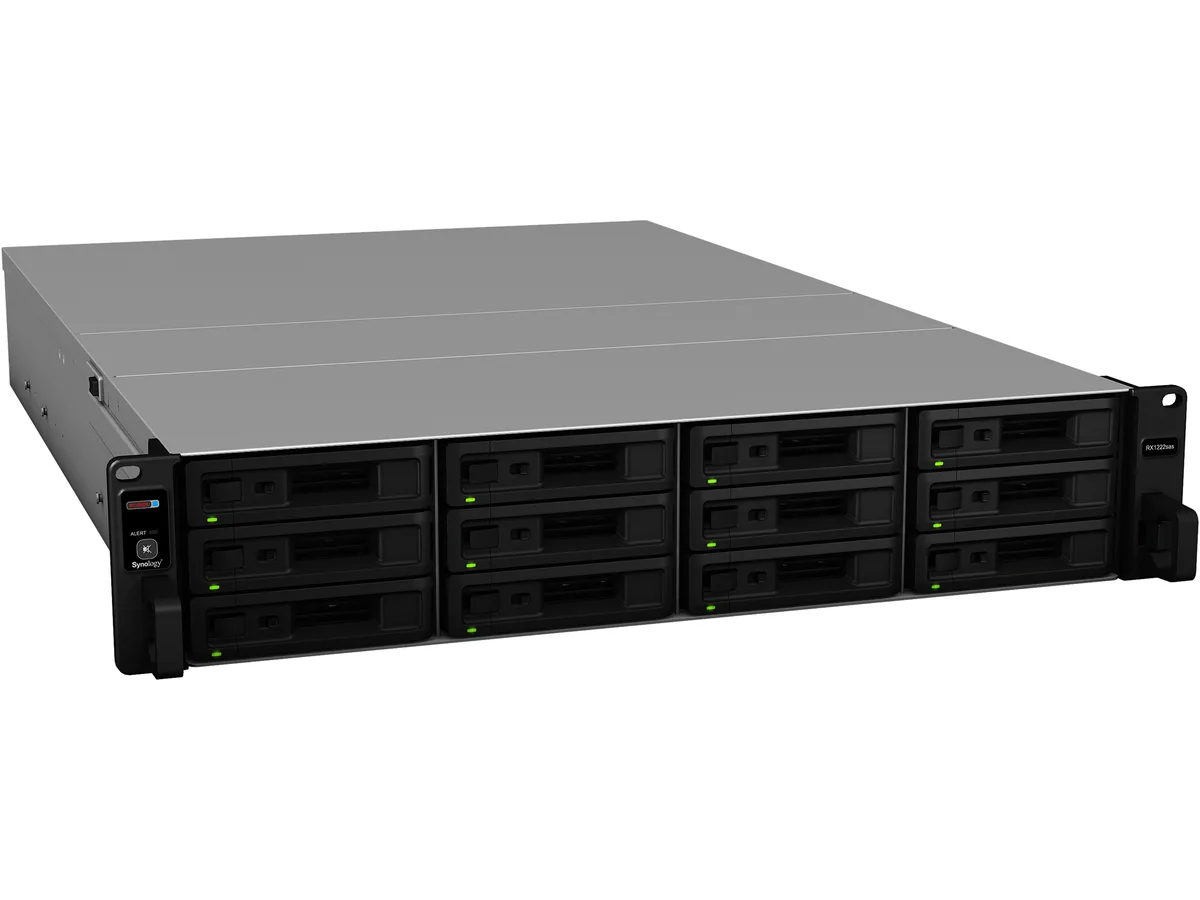 Synology Inc. Synology Inc. RX1222sas 12-bay SAS rackmount NAS expansion unit — product photo