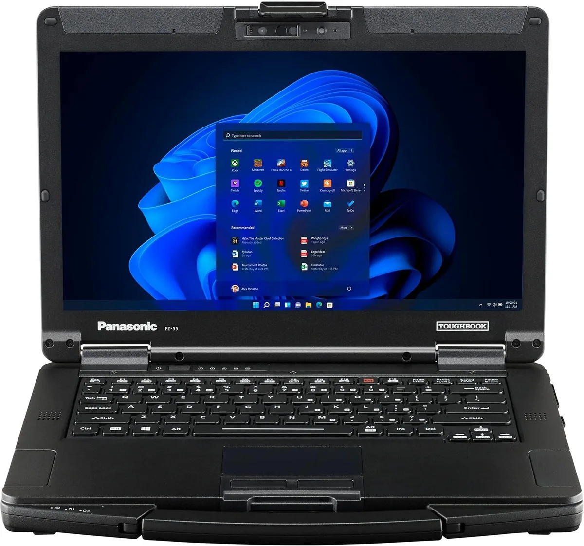 Panasonic Panasonic Toughbook FZ-55 Touch 14 business laptop i5-1145G7 16GB 1TB — preces foto