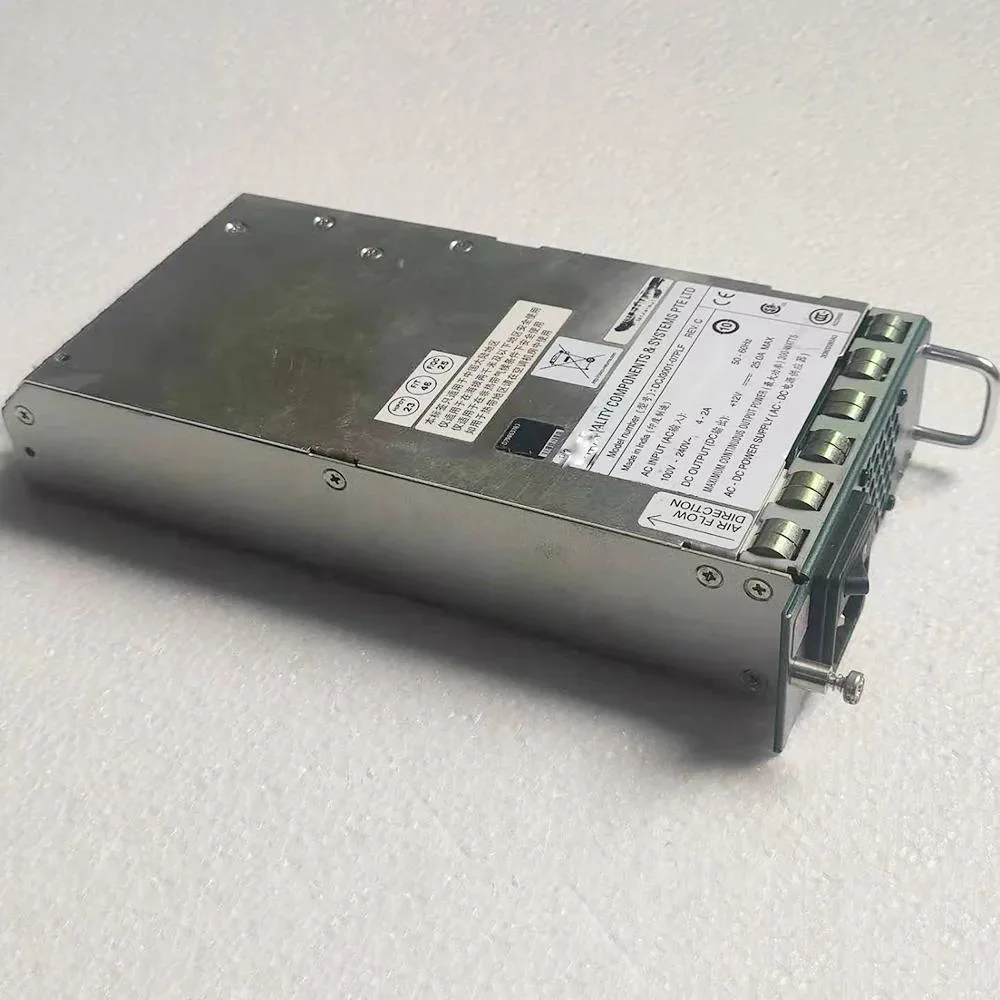 KHACHIMO PWR-C49-300AC-F power supply unit for WS-C4948-E switch, silver metal enclosure