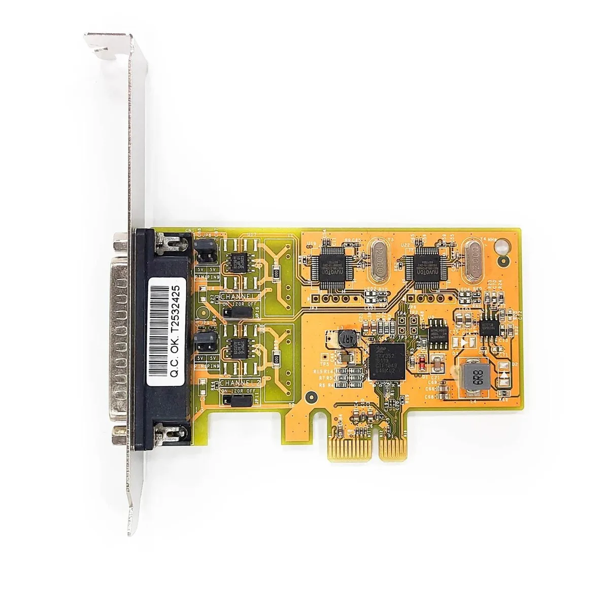 CoolGear CoolGear 2-Port CAN Bus PCIe Card, 1 Mbps, 0–60 °C — zdjęcie produktu