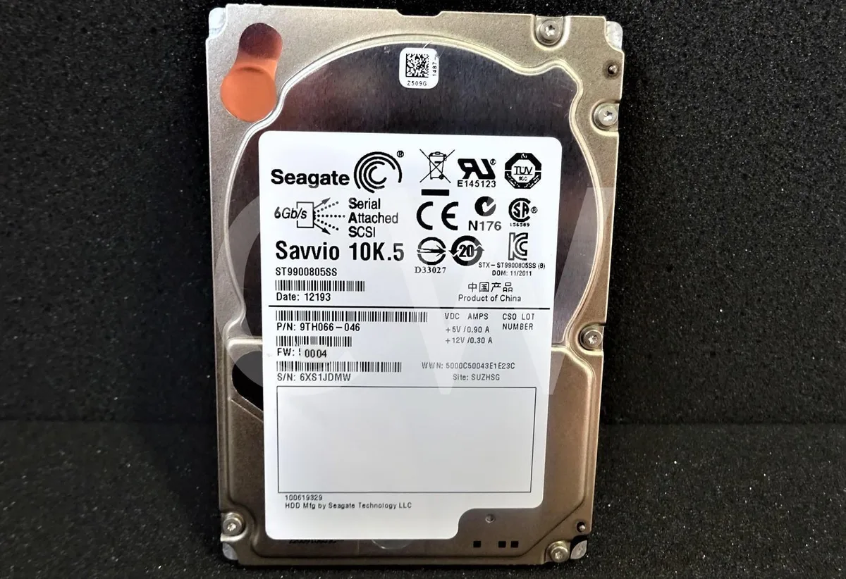Seagate Seagate Savvio 10K.5 ST9900805SS 900GB 10000RPM 64MB 2.5IN SAS internal hard drive — zdjęcie produktu