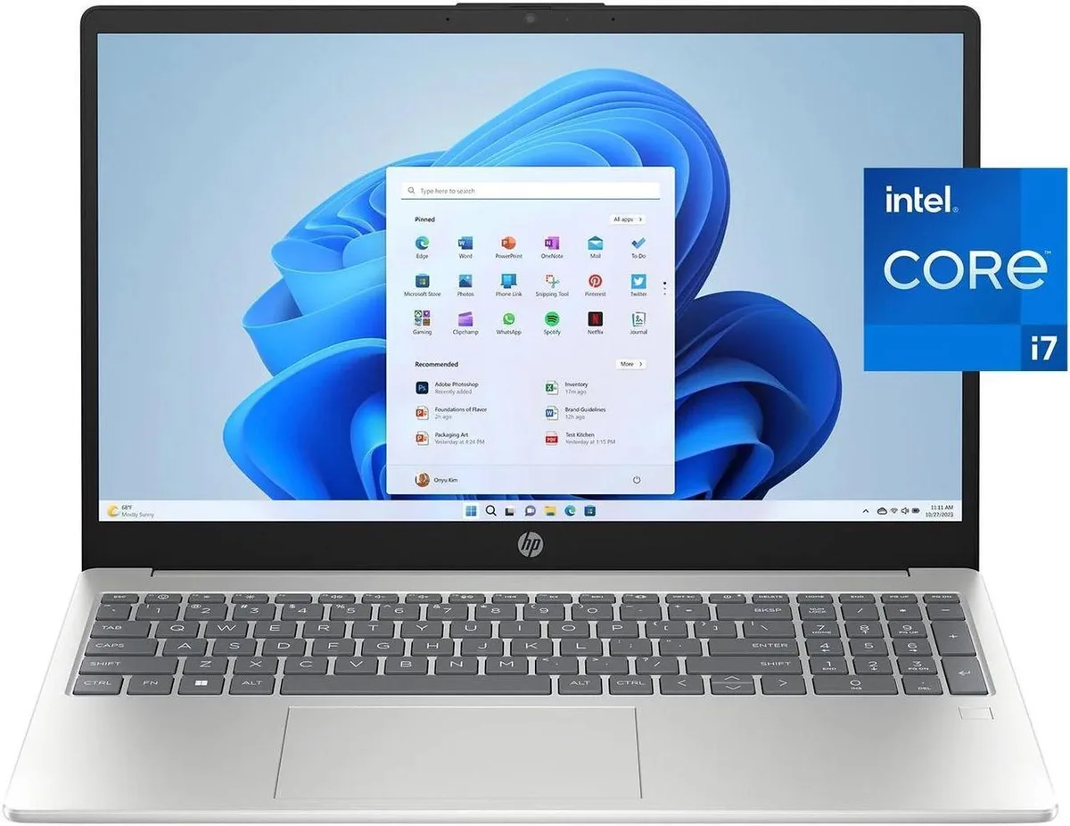 HP HP Pavilion 15.6" i7-1195G7 32GB 1TB Silver — 商品写真