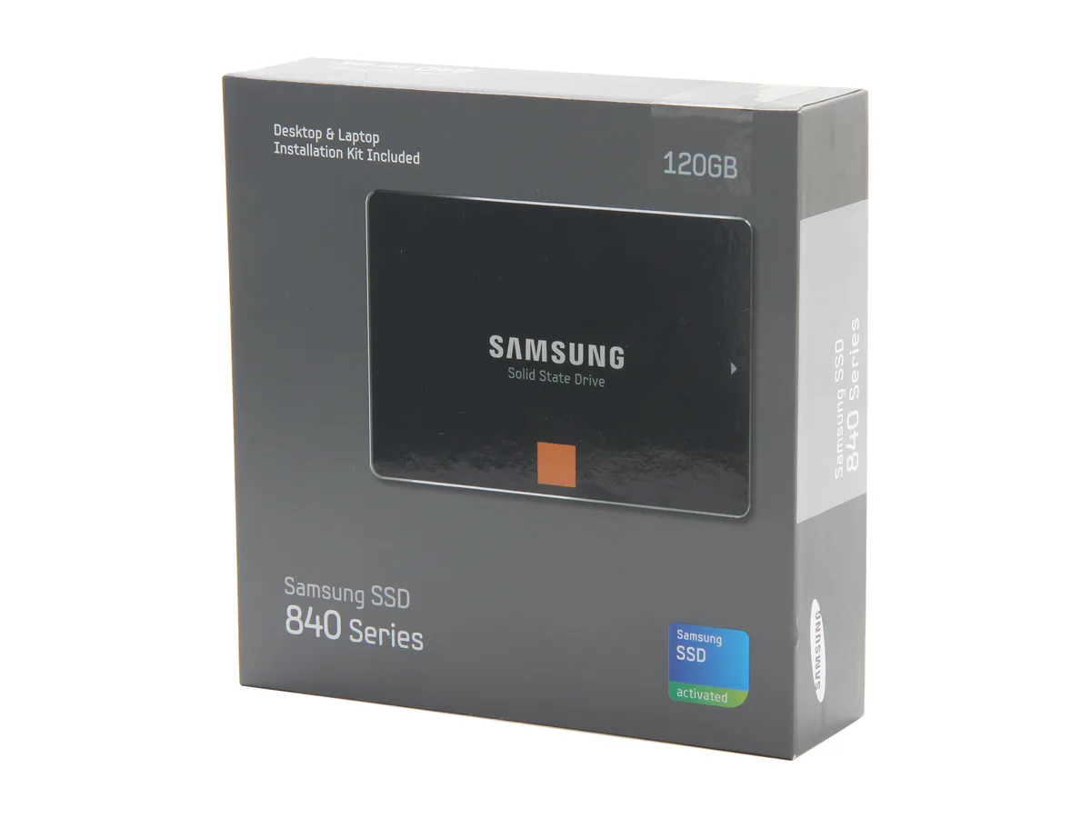 A silver 2.5 inch internal SSD with a brushed metal finish