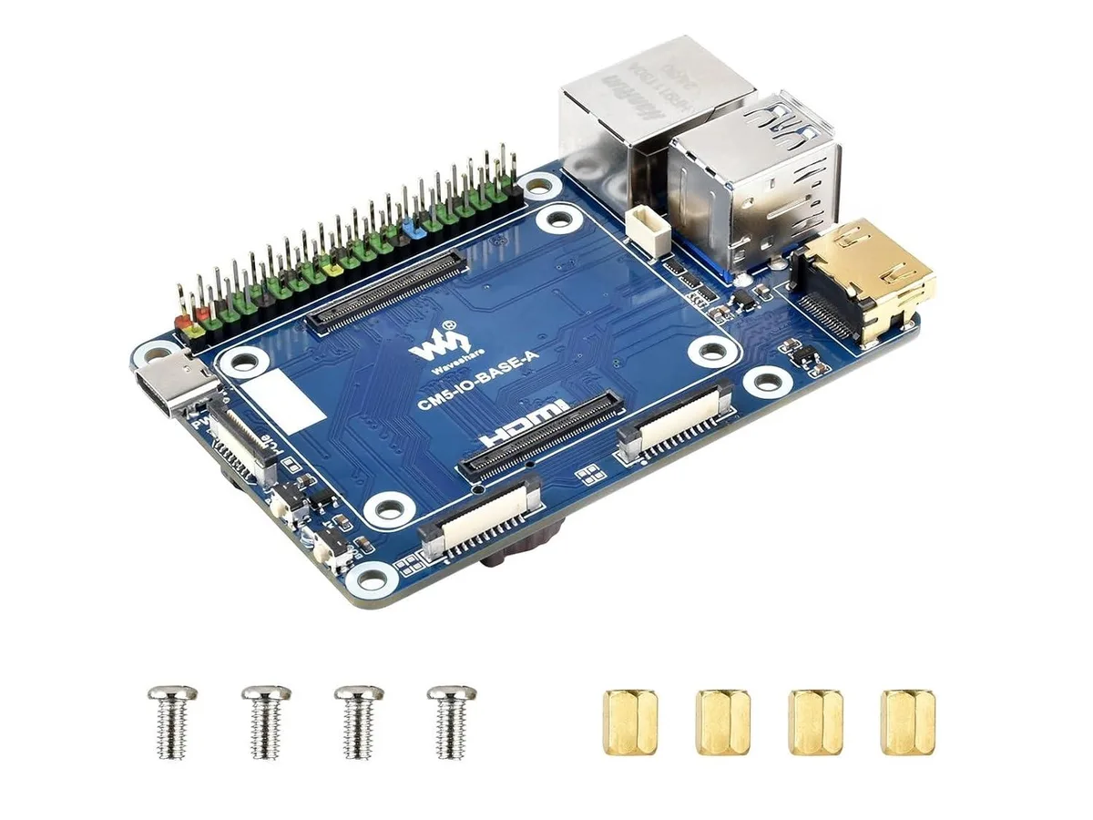 LORDWORLD LORDWORLD Mini Base Board (A) for Raspberry Pi Compute Module 5 development board — produkto nuotrauka