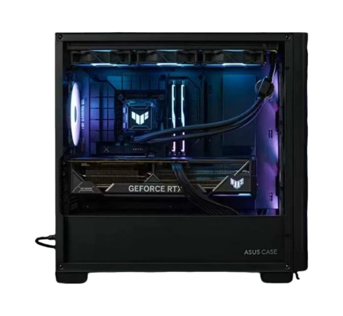 ASUS ASUS A23 Light & Shadow Micro-ATX PC Case Shadow Black — product photo