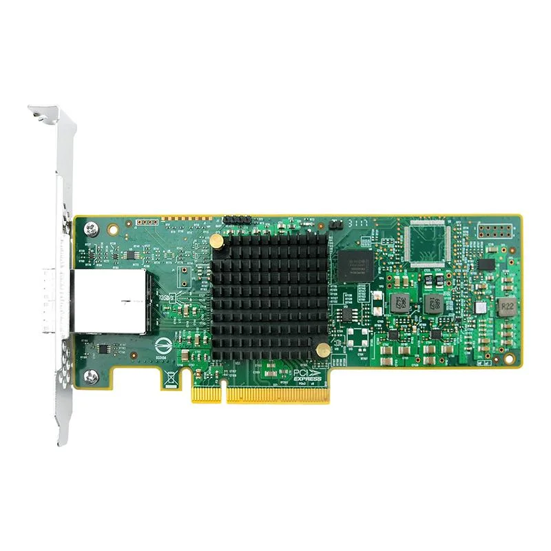 eshinreal eshinreal PCIe 3.0 x8 SAS/SATA Expansion Card SFF-8088 SAS 3008 — foto produk