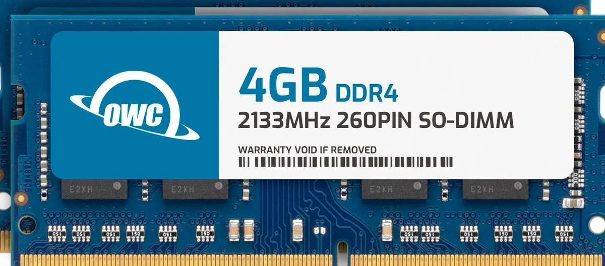 OWC OWC 2S1D41R8008P 8GB (2x4GB) DDR4 2133 CL15 laptop RAM — fotografie produktu