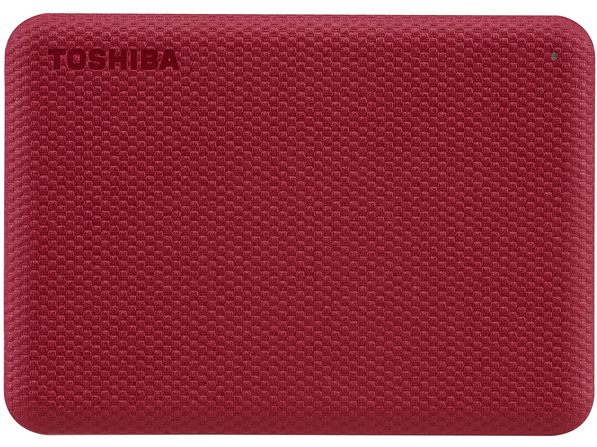 Toshiba Toshiba HDTCA10XR3AA 1TB portable hard drive USB 3.0 Red — 商品写真
