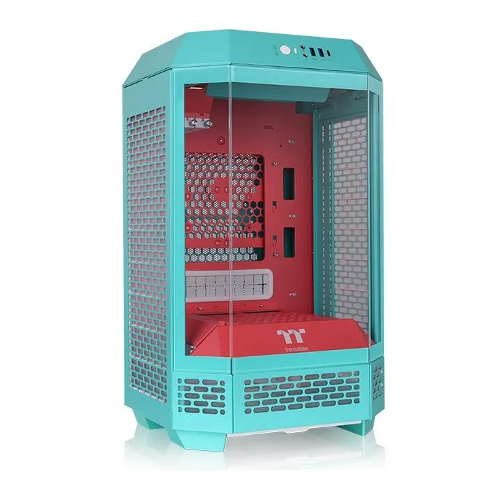 Thermaltake Thermaltake Tower 250 mITX Mini Tower PC Case Mint Strawberry CA-1Z9-00SLWN-00 — zdjęcie produktu