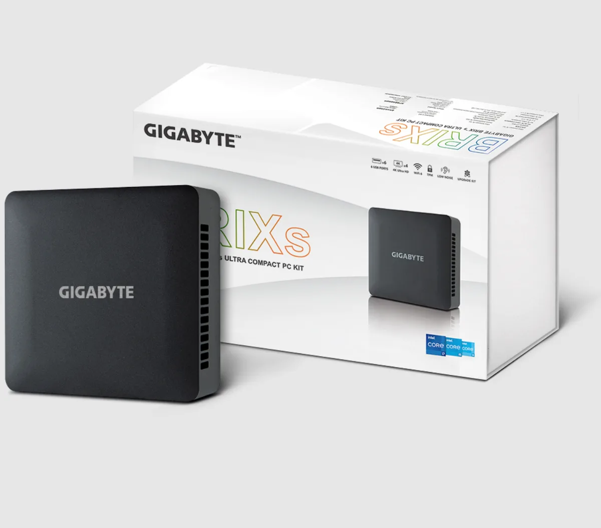 GIGABYTE GIGABYTE 6BXRLU7HWMR-00 AI edge system 13th Gen Intel Core i7-1355U — photo du produit