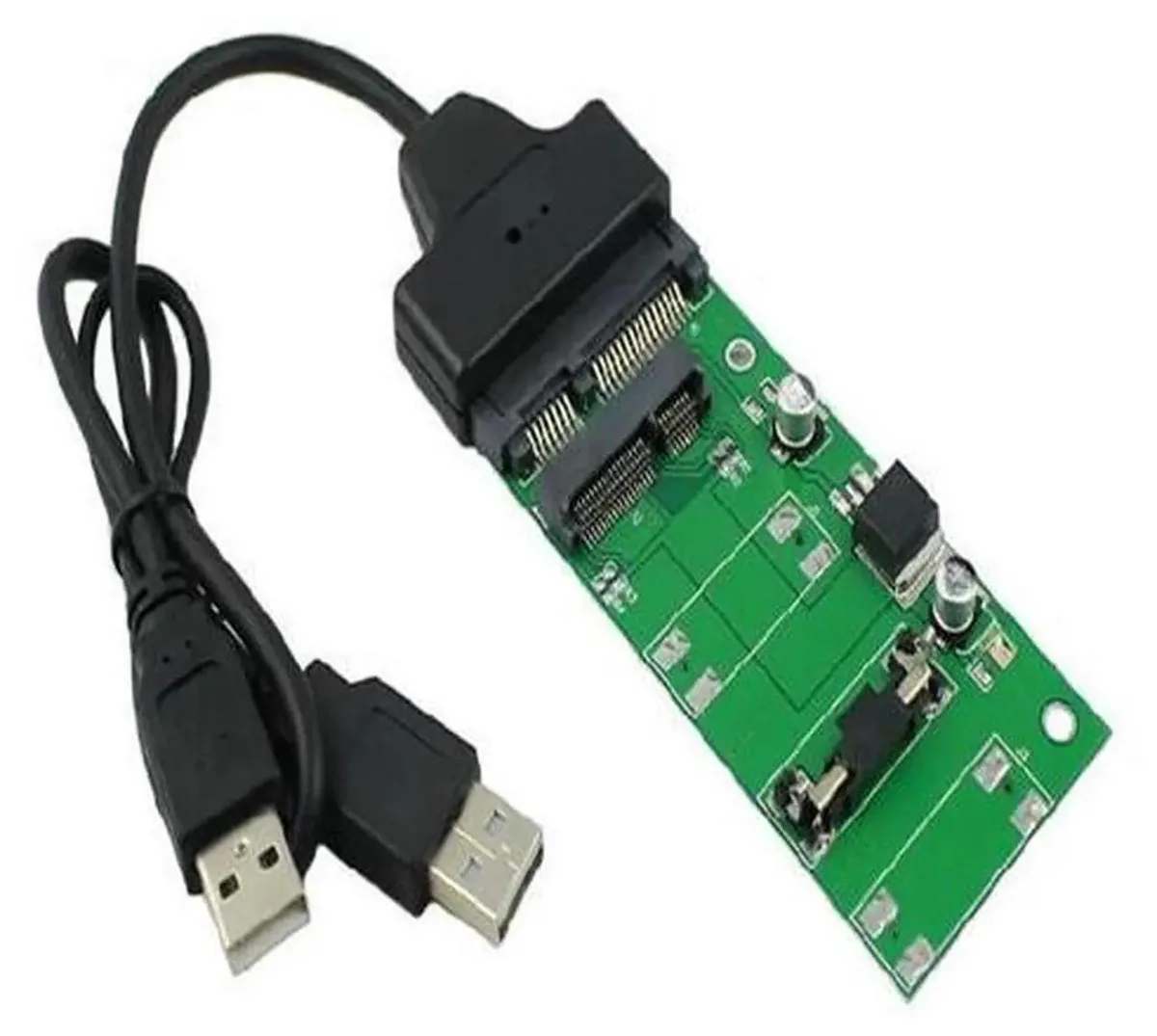 SMUGDESK SMUGDESK 1.8 Inch mSATA to SATA Adapter Kit with USB 2.0 Cable — product photo