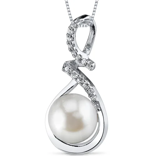 Oravo Oravo SP10900 9.0mm Freshwater White Pearl Pendant — foto do produto