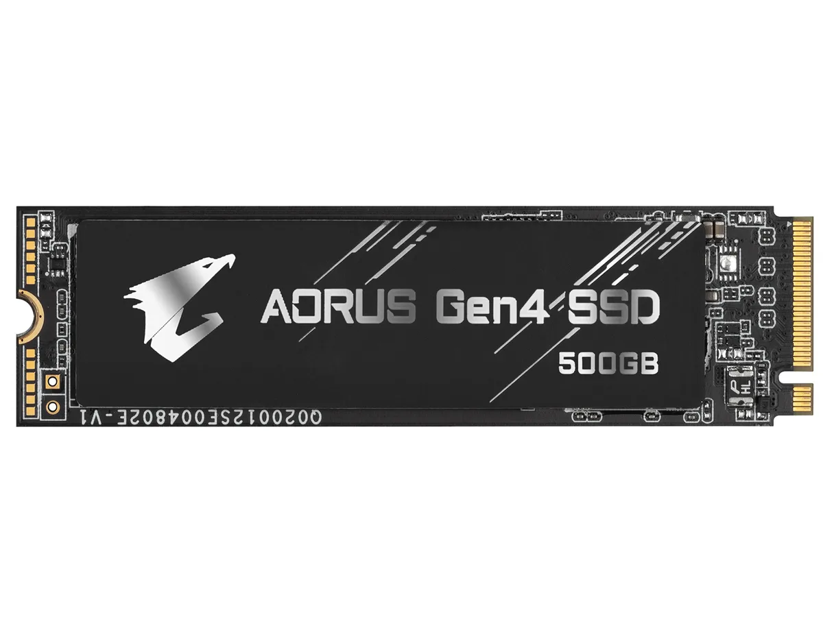 GIGABYTE GIGABYTE AORUS Gen4 GP-AG4500G 500GB M.2 2280 internal SSD — photo du produit
