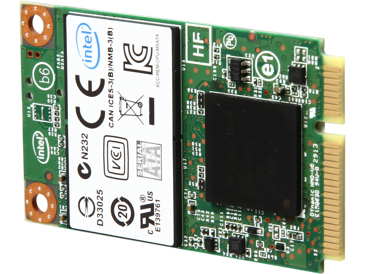 Intel Intel 530 Series mSATA 240GB SATA III Internal SSD SSDMCEAW240A401 — product photo