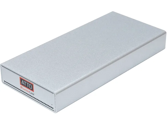 ATTO Technology ATTO Technology TLSH-3128-D00 RAID controller 40Gb/s Thunderbolt 3 2-port to 12Gb/s SAS SATA 8-port — foto del prodotto