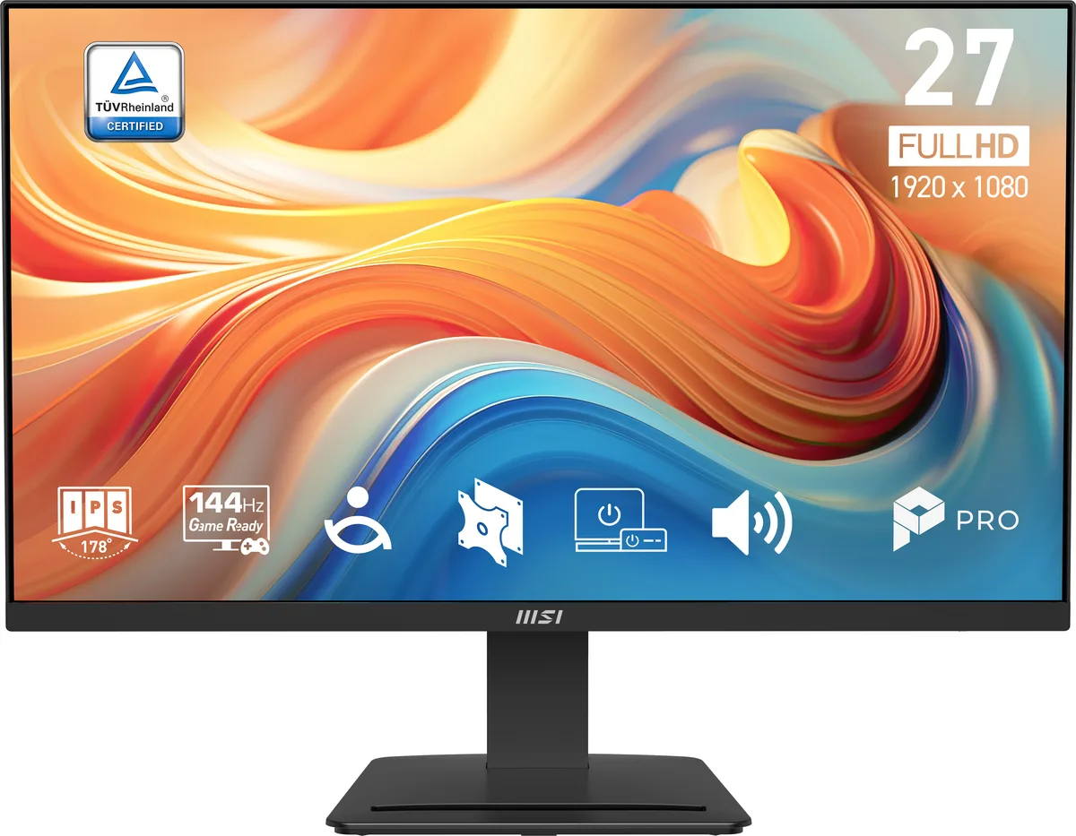 MSI MSI PRO MP273 E14A 27" 144Hz IPS monitor — product photo