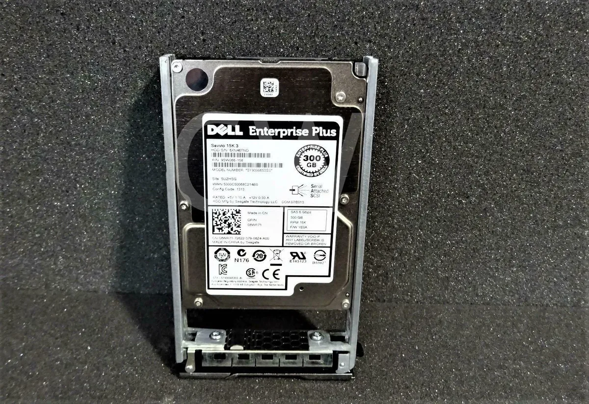 DELL DELL EQL 8WR71 300GB 15K SAS 2.5" Internal Hard Drive ST9300653SS — 제품 사진