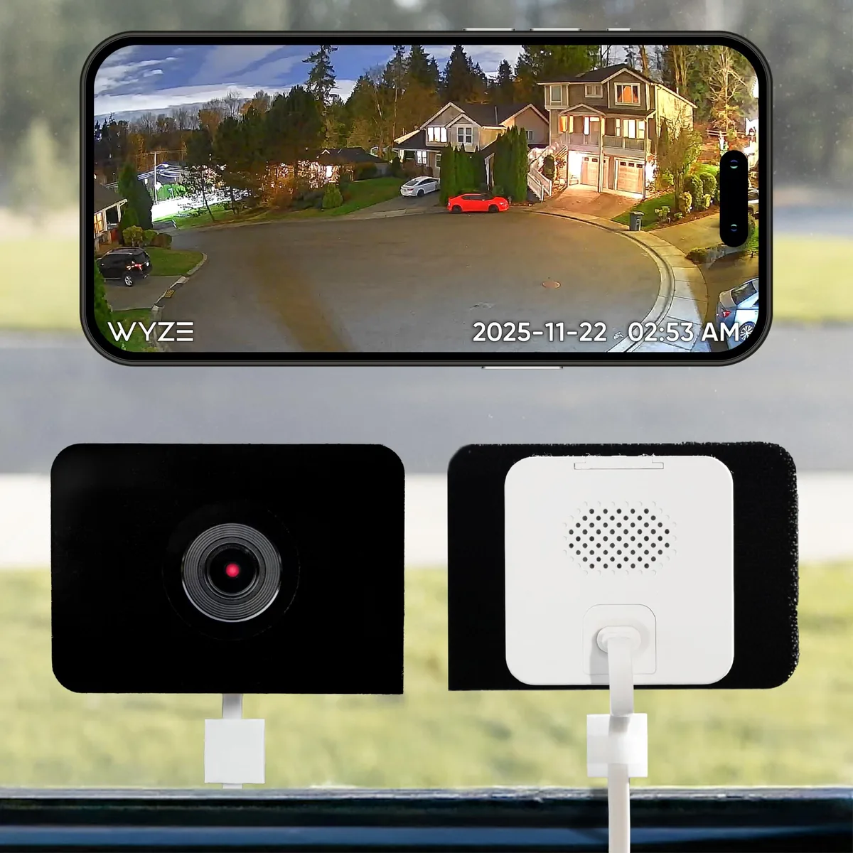  Clover WYZEWCWH Window Cam 1080p Wireless Surveillance — termékfotó