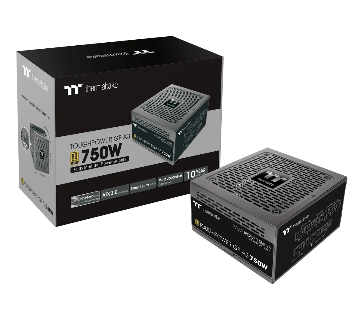 Thermaltake Thermaltake PS-TPD-0750FNFAGU-L 750 W power supply — product photo
