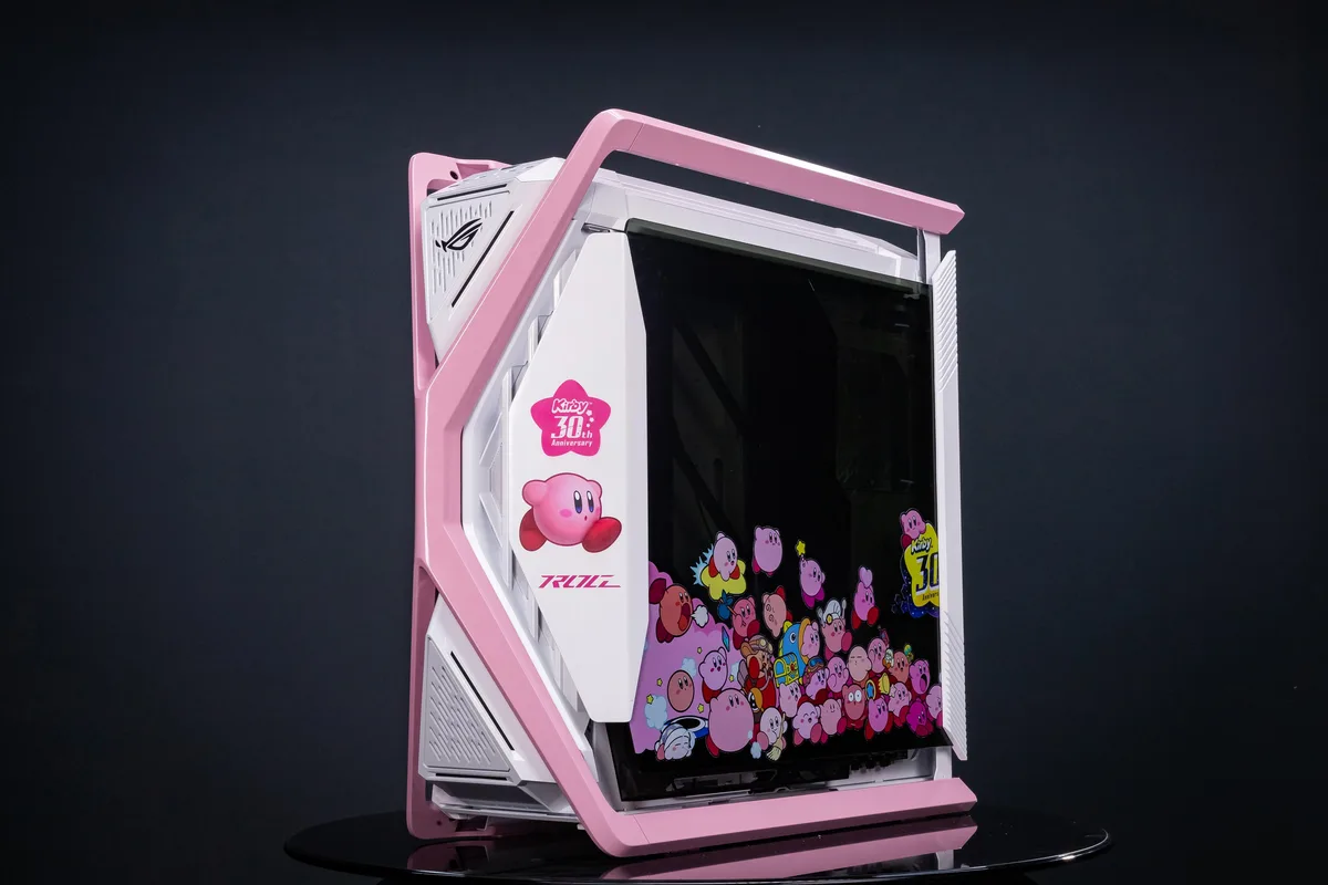 Corn Electronics Corn Electronics GR701 E-ATX PC case Kirby-Pink — photo du produit